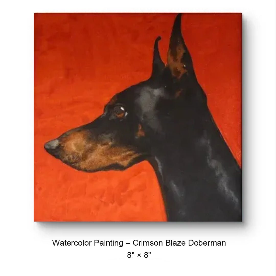 Custom Watercolor Portrait – Square - Metis Grace