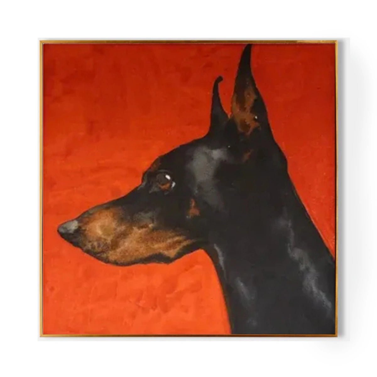 Custom Watercolor Portrait-Square - Metis Grace