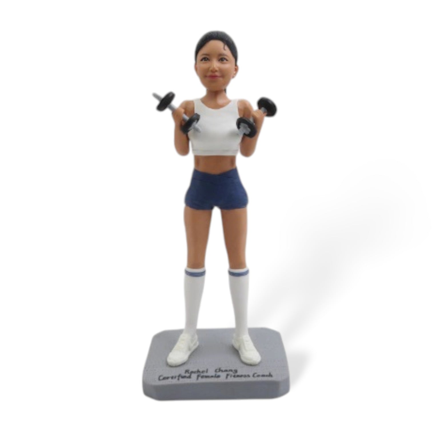 Handmade Personalized Clay Figurine - Metis Grace