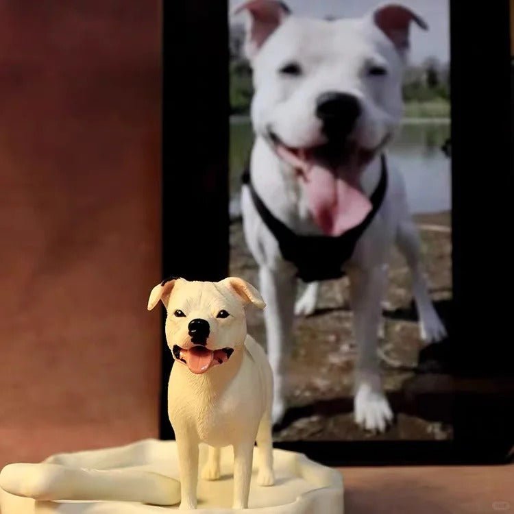 Handmade Personalized Pet Clay Figurine - Metis Grace