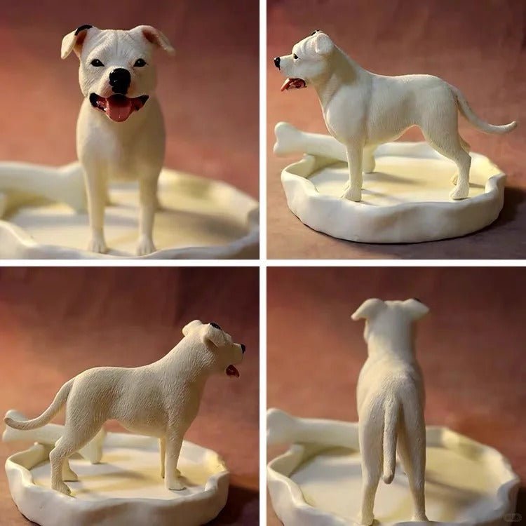 Handmade Personalized Pet Clay Figurine - Metis Grace