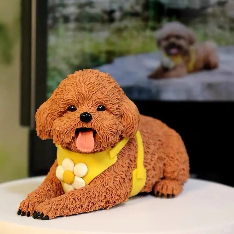 Handmade Personalized Pet Clay Figurine - Metis Grace