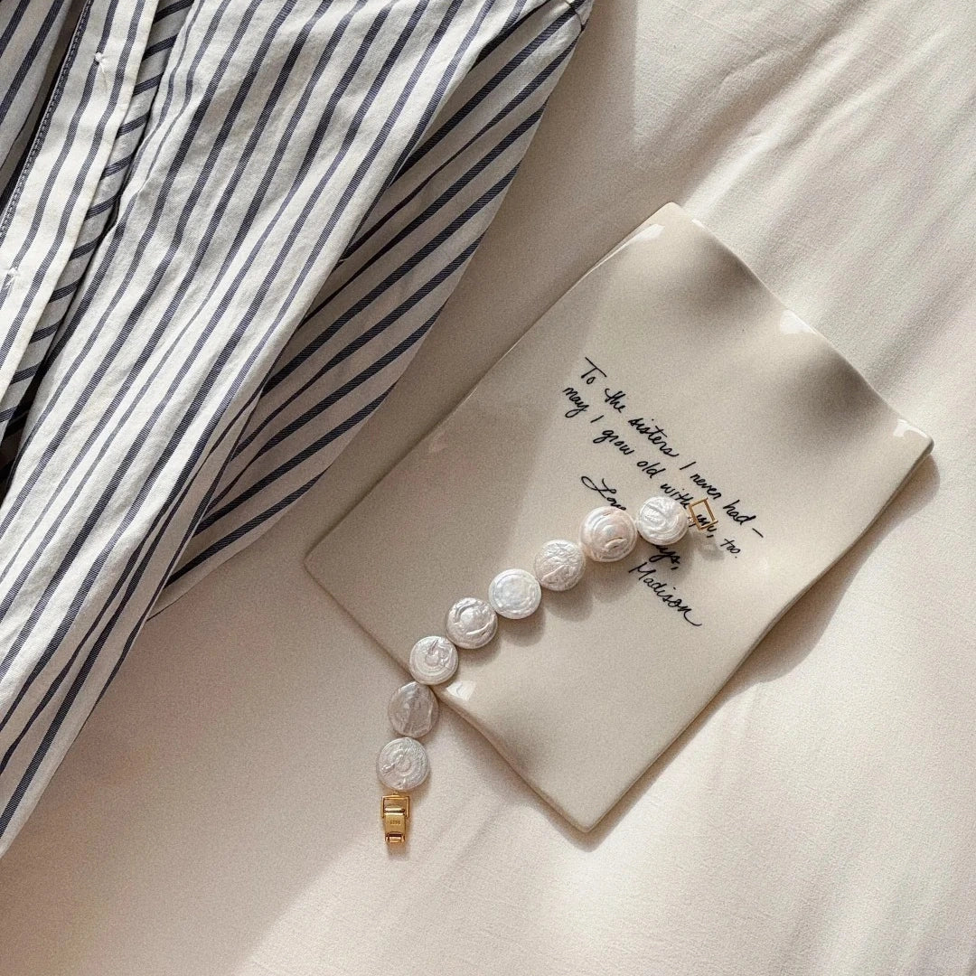 Handwritten Love Letter Ceramic Tray - Metis Grace