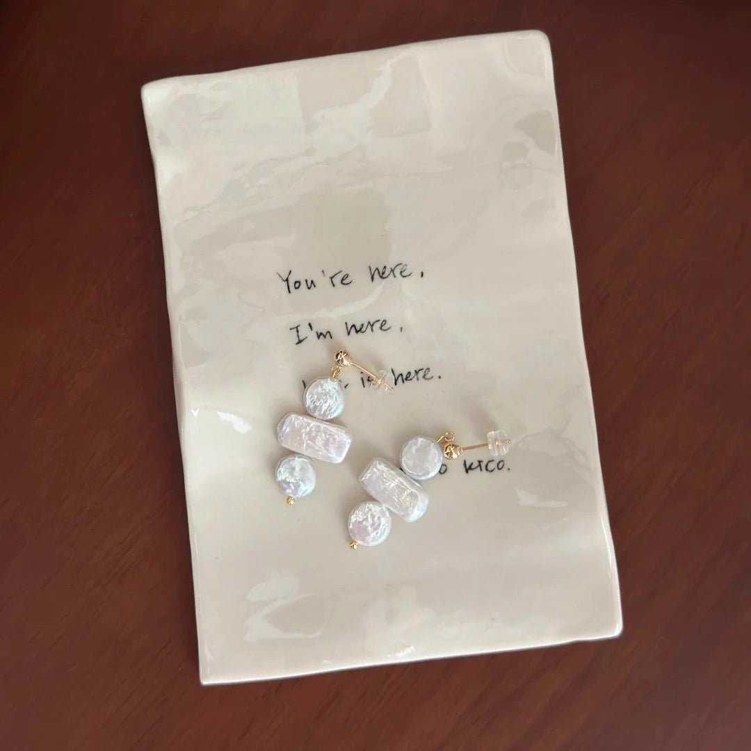 Handwritten Love Letter Ceramic Tray - Metis Grace