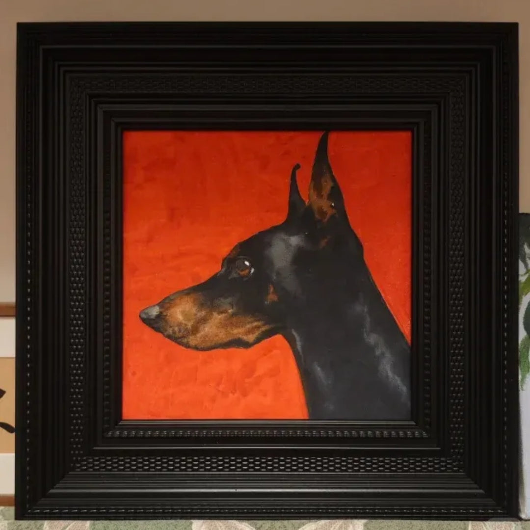 Custom Watercolor Portrait – Square