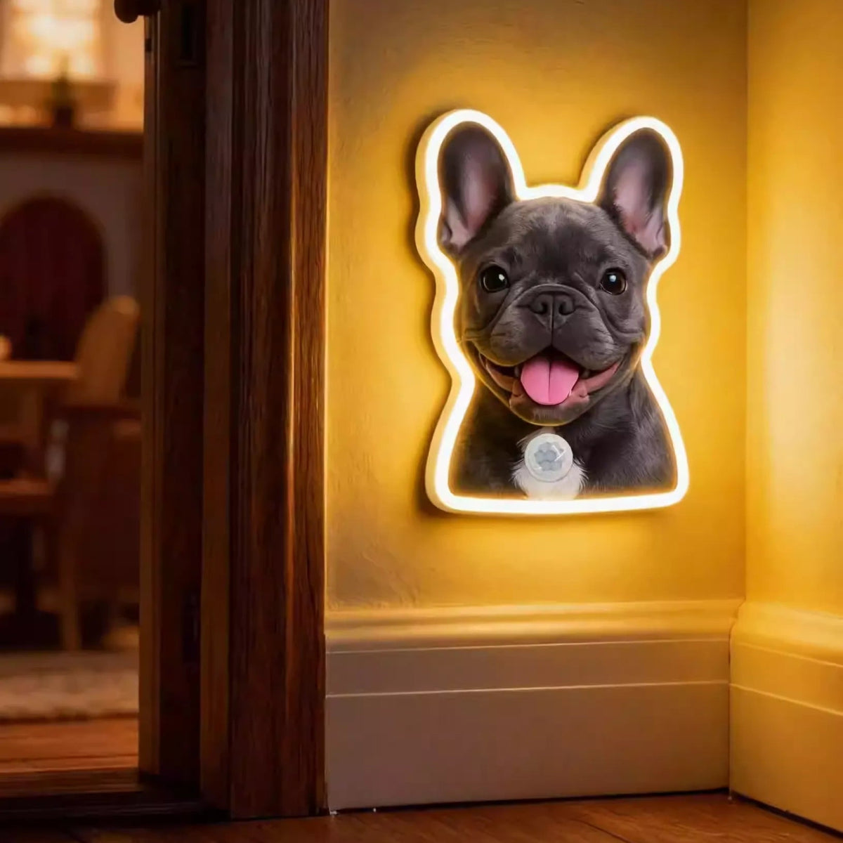 Personalized Cat & Dog Motion Sensor Wall Lamp - Metis Grace