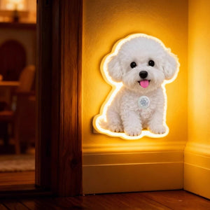 Personalized Cat & Dog Motion Sensor Wall Lamp - Metis Grace