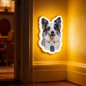 Personalized Cat & Dog Motion Sensor Wall Lamp - Metis Grace