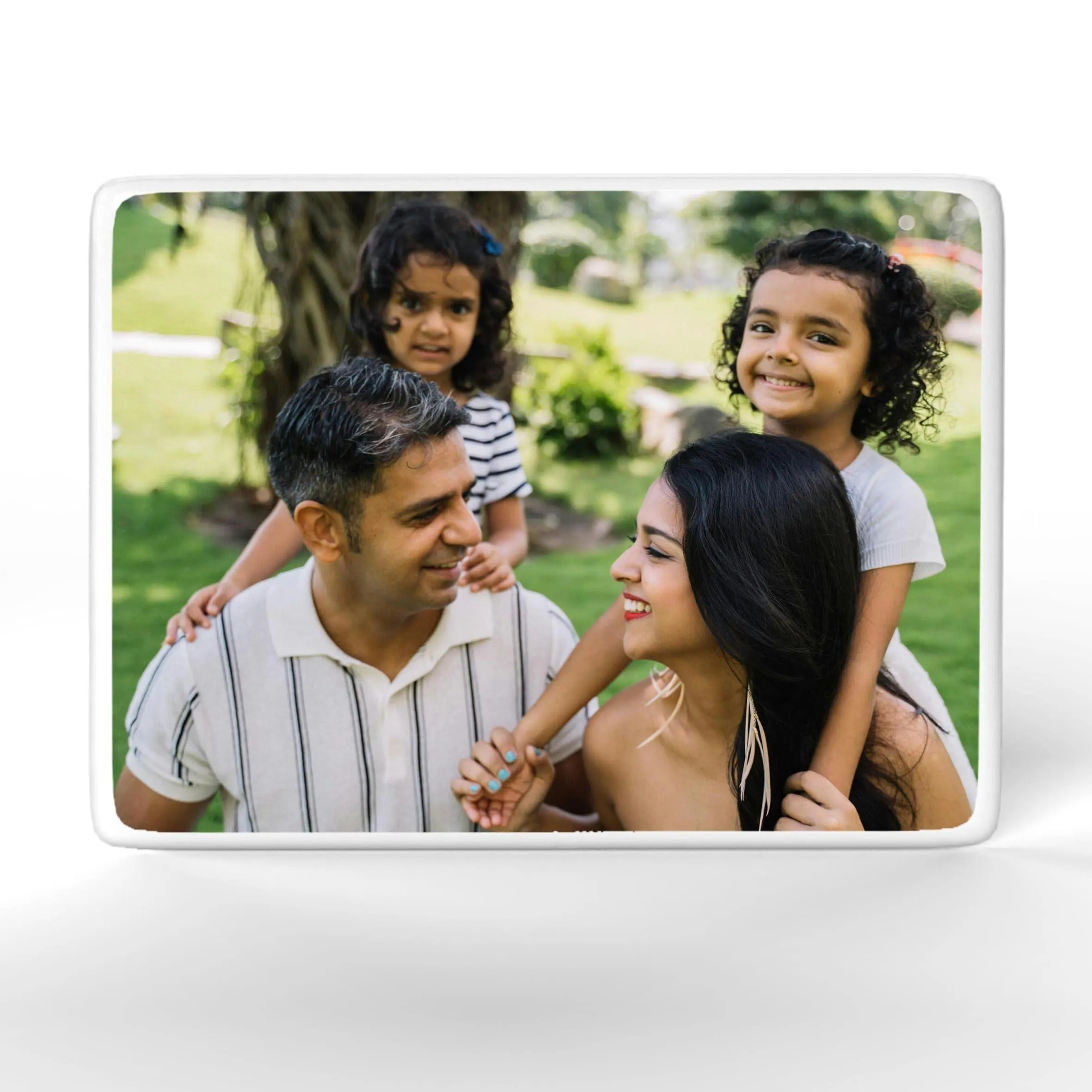 Personalized Commemorative Horizontal Rectangle Ceramic Photo - Metis Grace