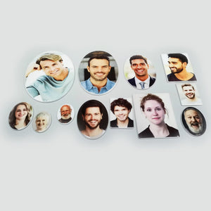 Personalized Commemorative Oval Ceramic Photo - Metis Grace