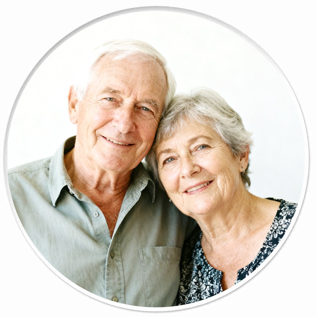 Personalized Commemorative Round Ceramic Photo - Metis Grace