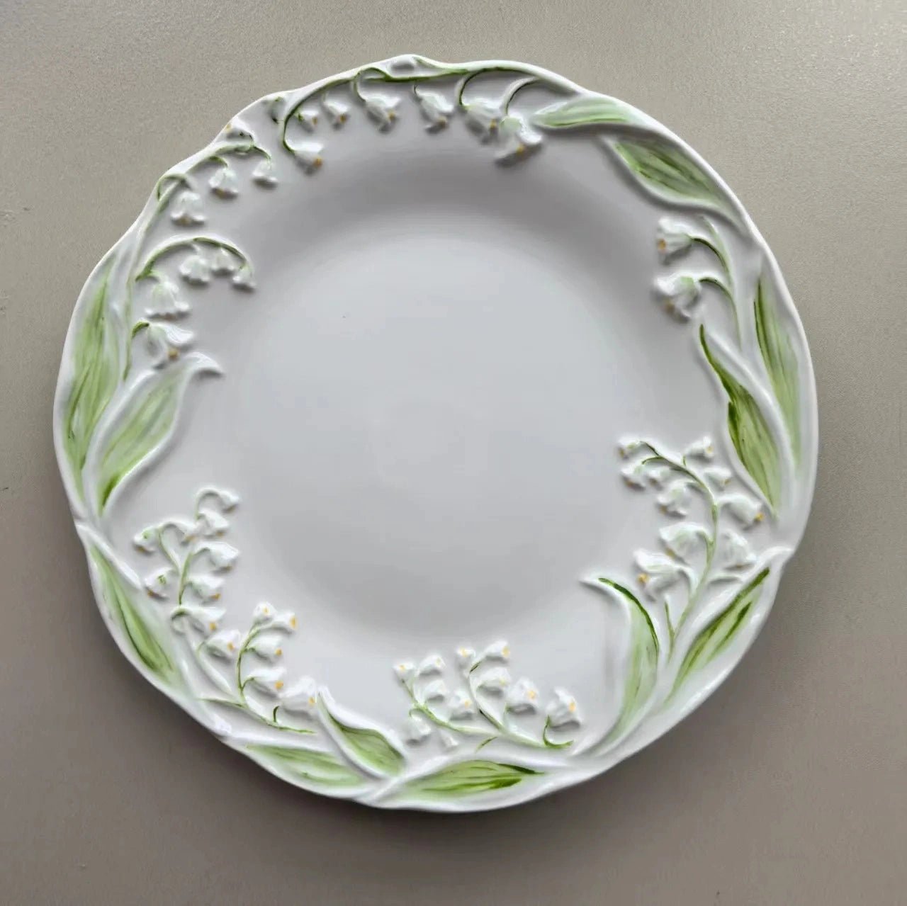 Personalized Hand - Painted Ceramic Plate - Metis Grace