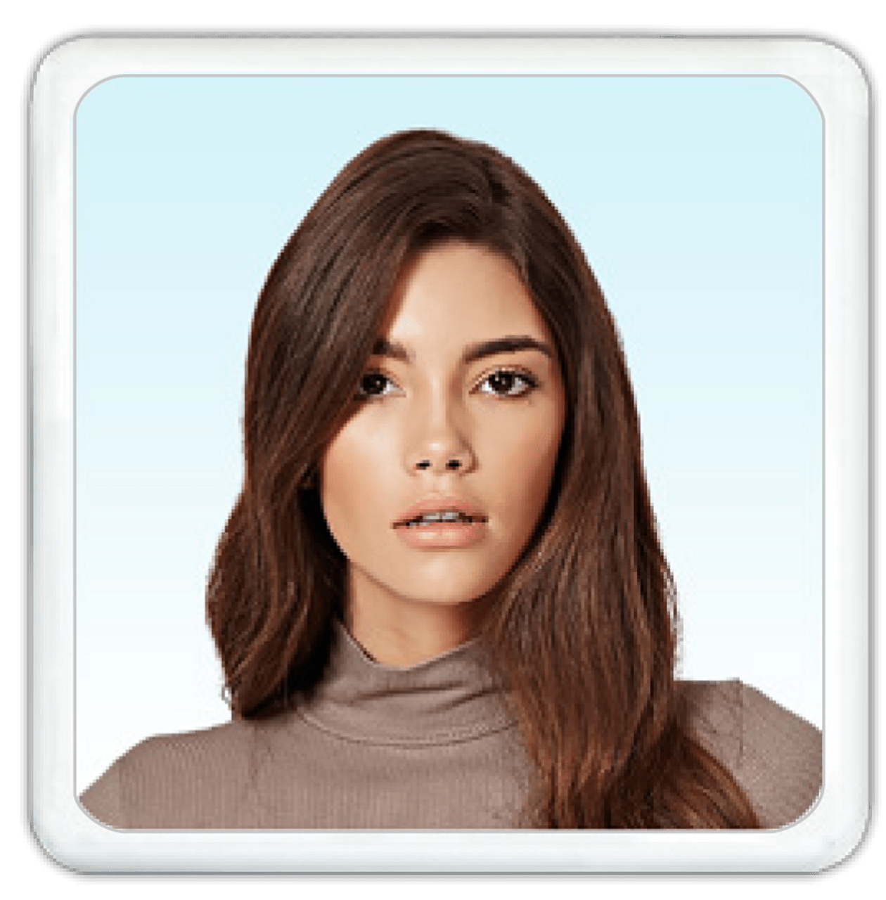 Personalized Square Ceramic Memorial Photo - Metis Grace