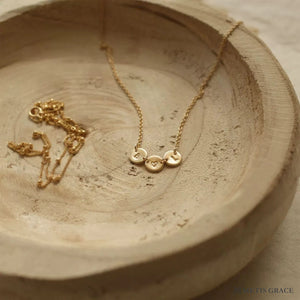 S925 Sterling Silver Alphabet Necklace – Custom Letter Pendant - Metis Grace