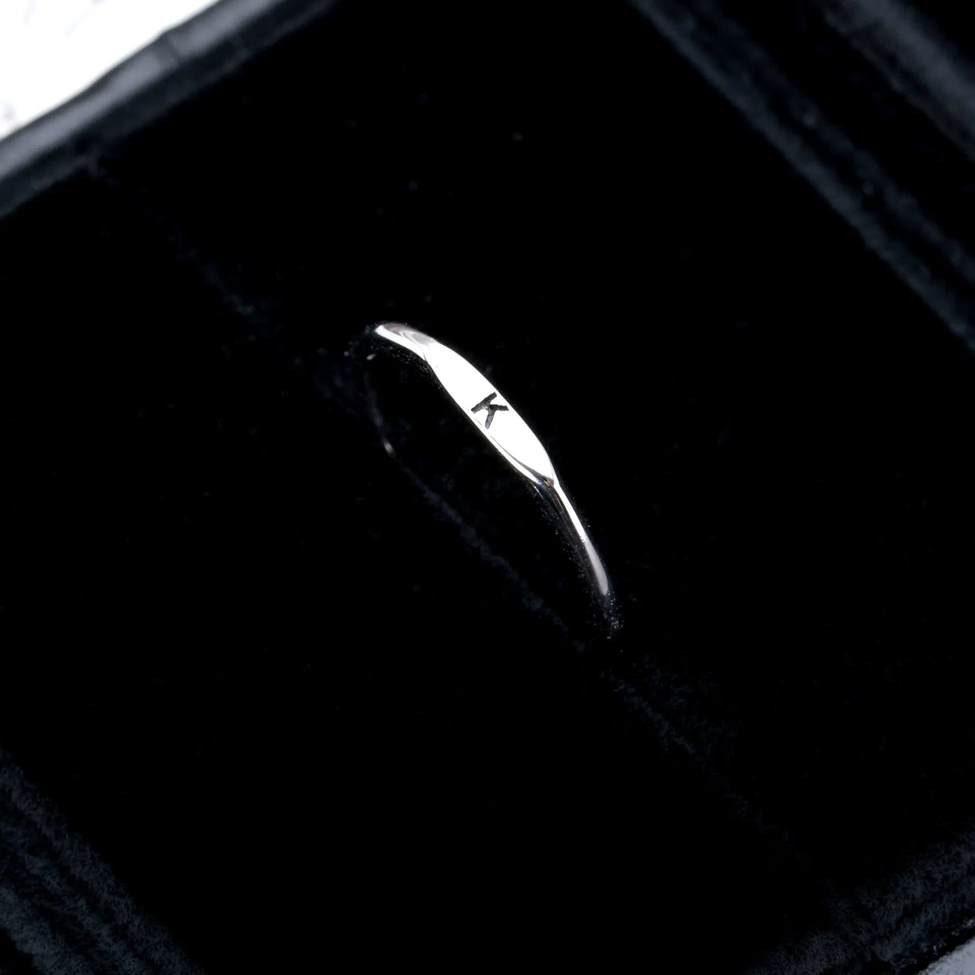 S925 Sterling Silver A–Z Initial Adjustable Ring - Metis Grace