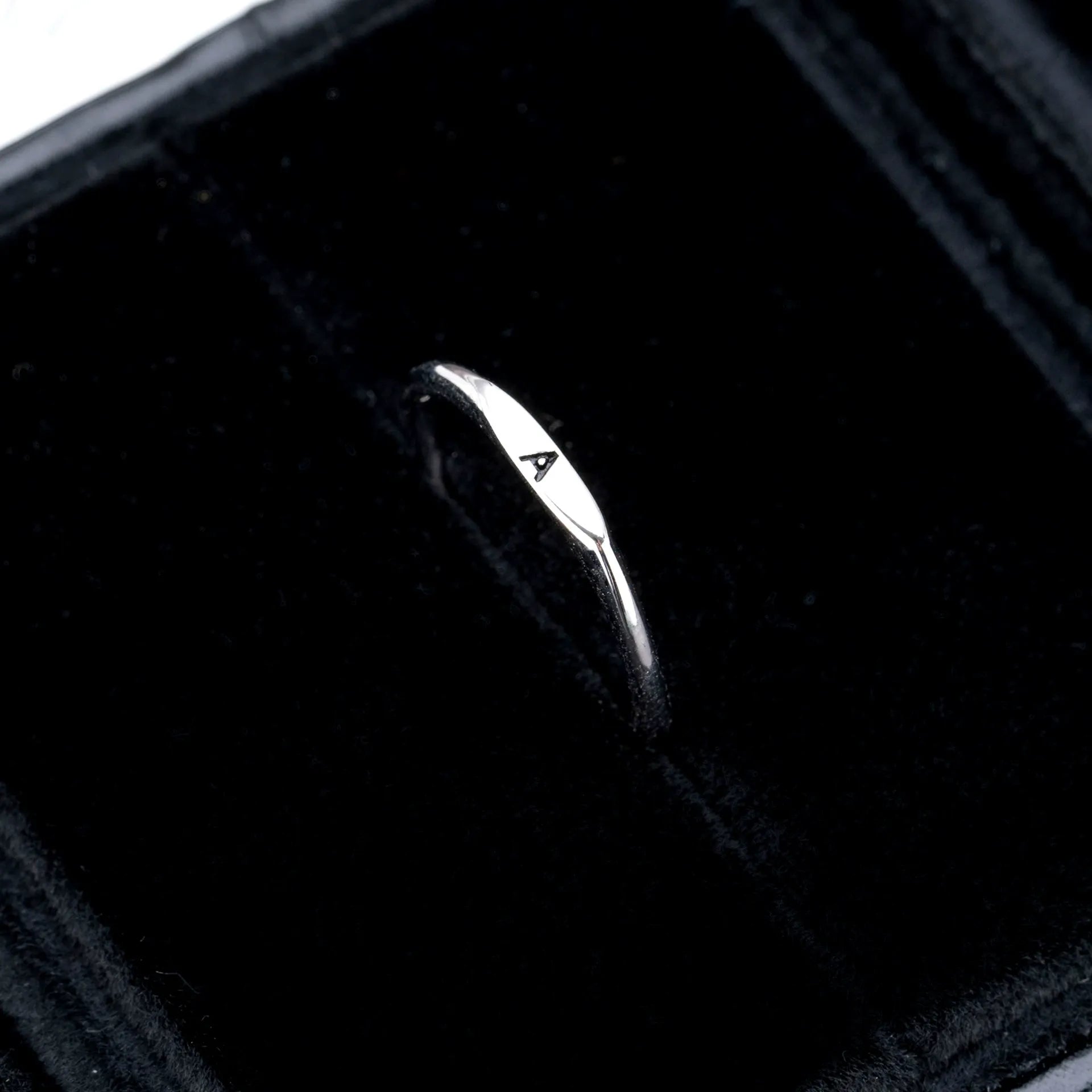 S925 Sterling Silver A–Z Initial Adjustable Ring - Metis Grace