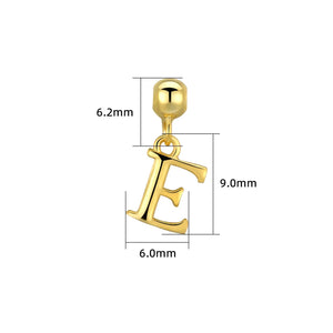 S925 Sterling Silver A–Z Letter Pendant Necklace - Metis Grace