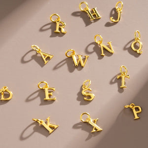 S925 Sterling Silver A–Z Letter Pendant Necklace - Metis Grace