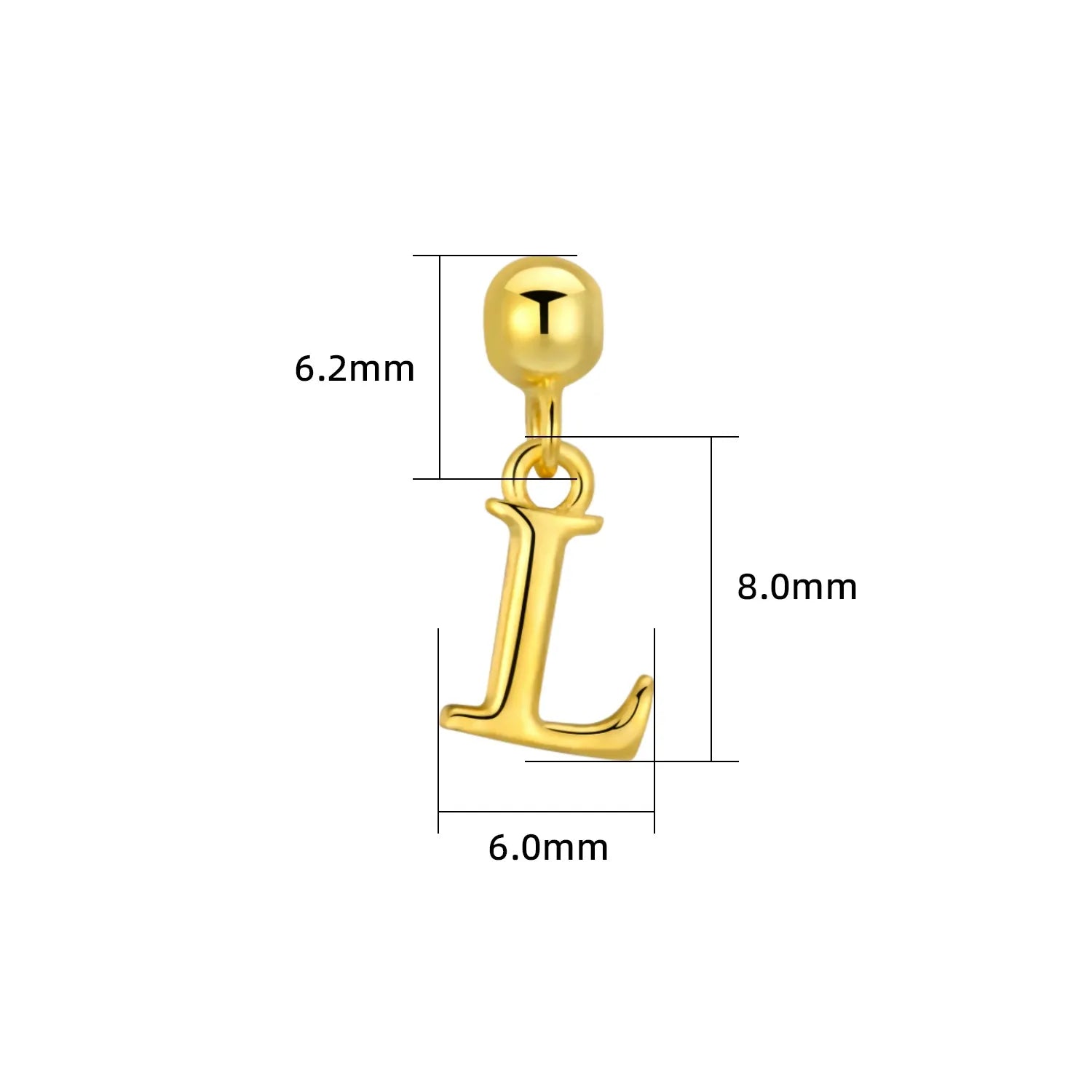 S925 Sterling Silver A–Z Letter Pendant Necklace - Metis Grace