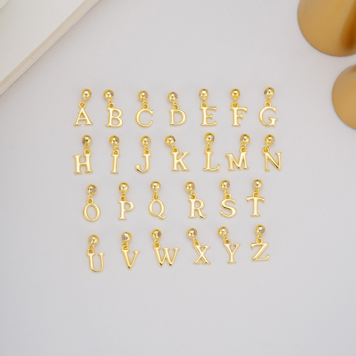 S925 Sterling Silver A–Z Letter Pendant Necklace - Metis Grace