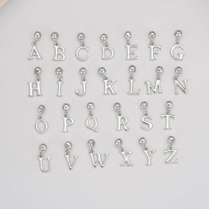 S925 Sterling Silver A–Z Letter Pendant Necklace - Metis Grace