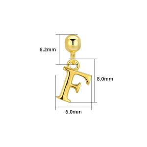 S925 Sterling Silver A–Z Letter Pendant Necklace - Metis Grace