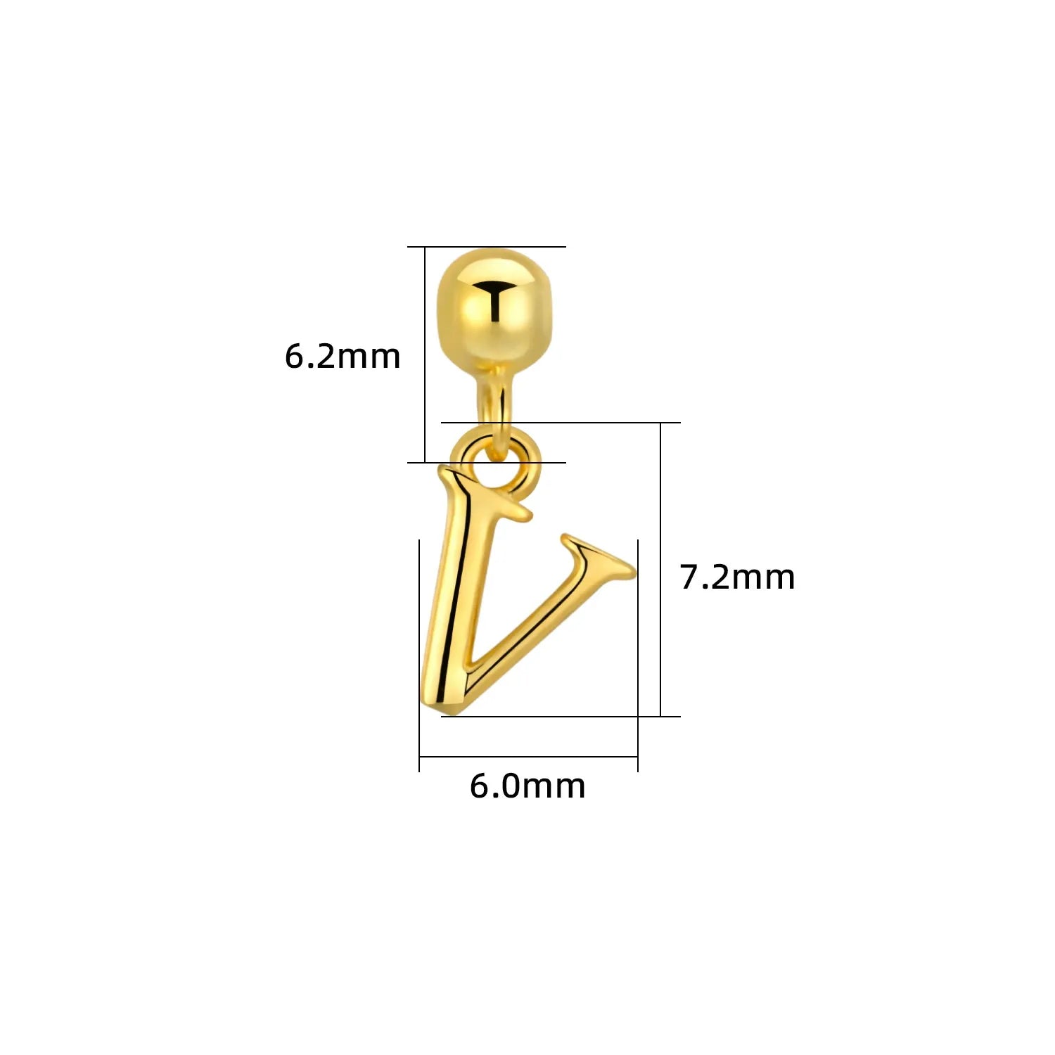 S925 Sterling Silver A–Z Letter Pendant Necklace - Metis Grace