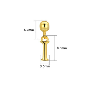 S925 Sterling Silver A–Z Letter Pendant Necklace - Metis Grace