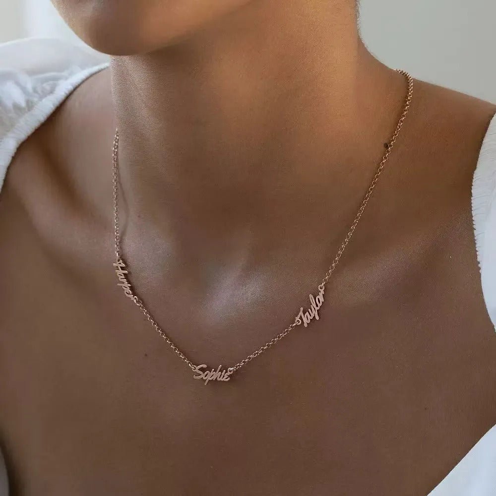 S925 Sterling Silver Custom Name Necklace - Metis Grace
