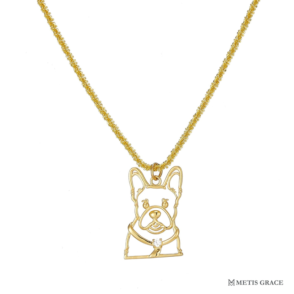 S925 Sterling Silver Custom Pet Photo Necklace - Metis Grace