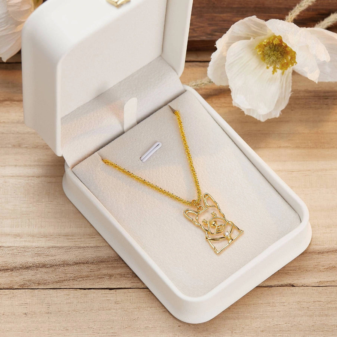 S925 Sterling Silver Custom Pet Photo Necklace - Metis Grace
