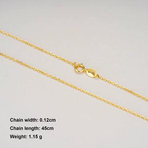 S925 Sterling Silver DIY Necklace Chain - Metis Grace