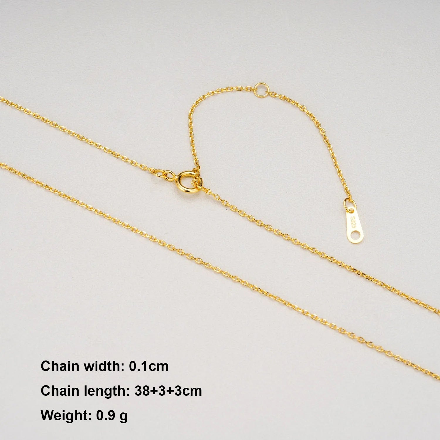 S925 Sterling Silver DIY Necklace Chain - Metis Grace