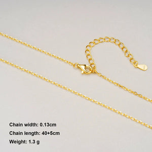 S925 Sterling Silver DIY Necklace Chain - Metis Grace