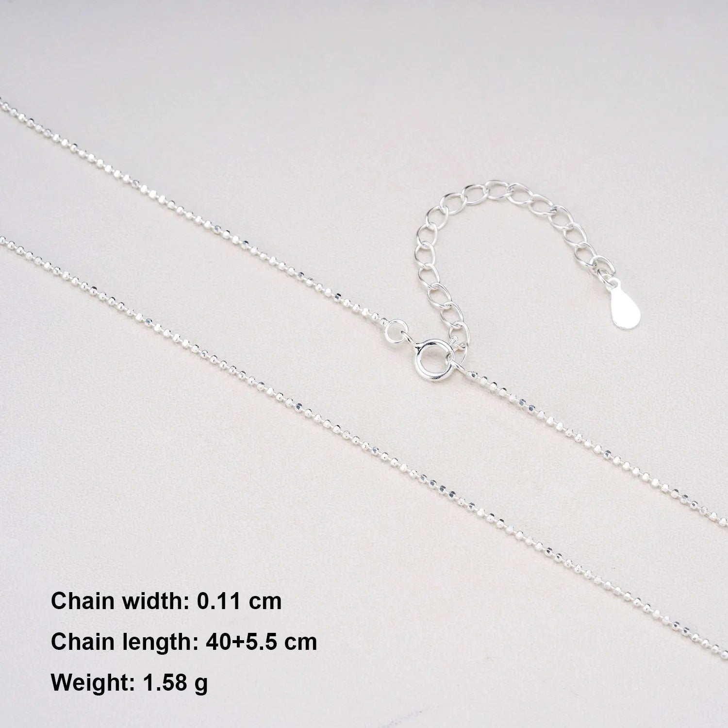 S925 Sterling Silver DIY Necklace Chain - Metis Grace