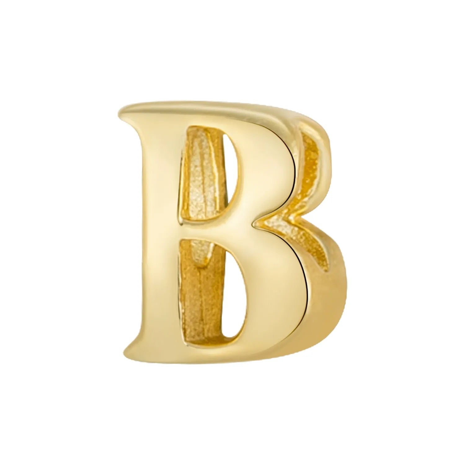 S925 Sterling Silver Hollow Alphabet Pendant Necklac - Metis Grace