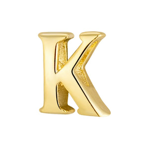 S925 Sterling Silver Hollow Alphabet Pendant Necklac - Metis Grace