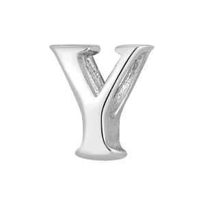 S925 Sterling Silver Hollow Alphabet Pendant Necklac - Metis Grace