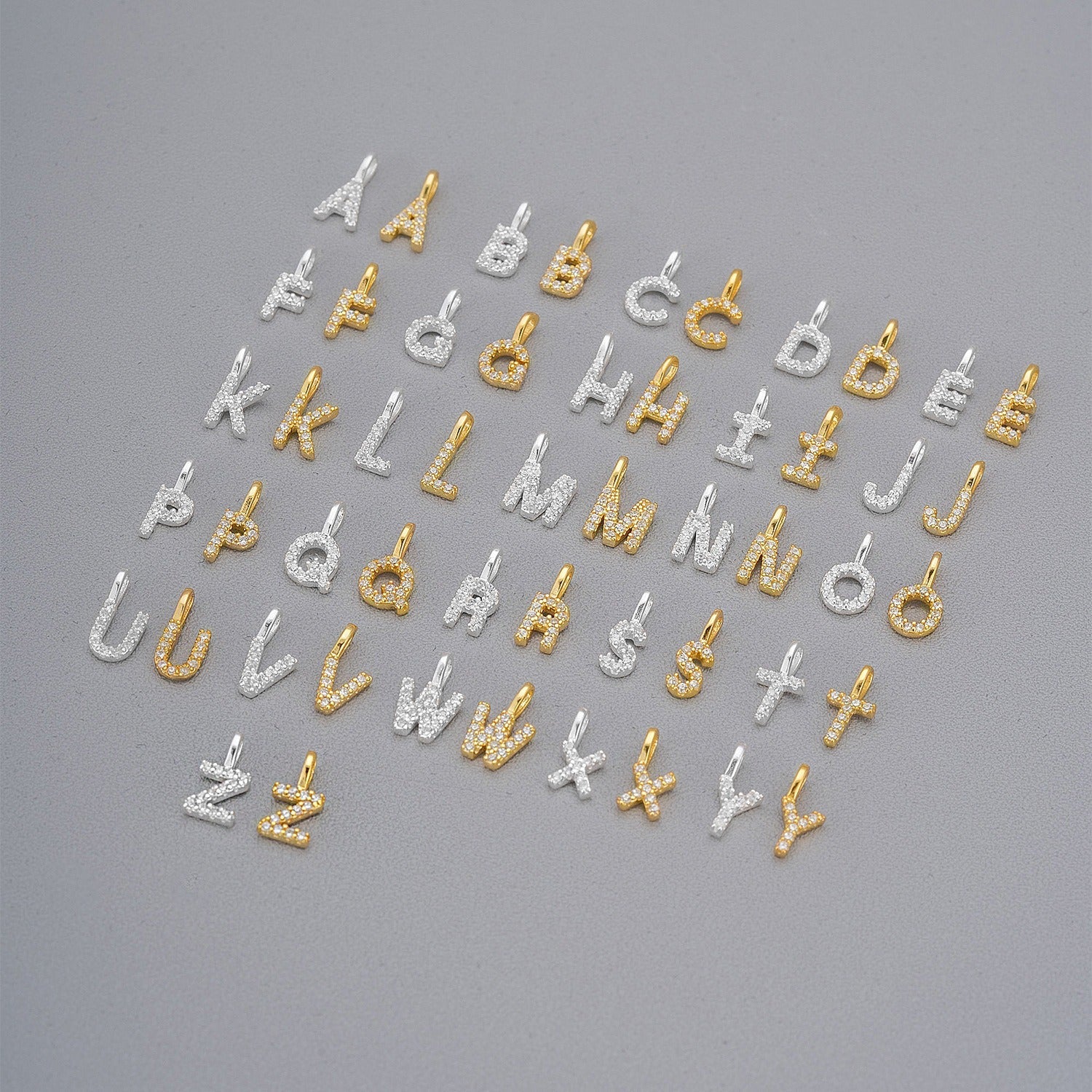 S925 Sterling Silver Initial Necklace - Metis Grace