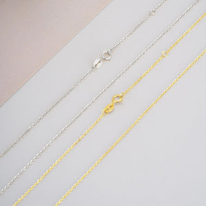 S925 Sterling Silver Initial Necklace - Metis Grace